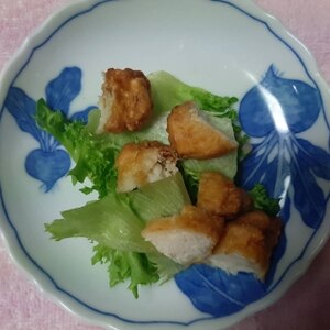 簡単♡鶏の唐揚げサラダ